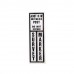 Carsonite Fiberglass Stake and Post Decals