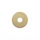 1 1/2" Brass Survey Washer with 1/2" Hole  (Plain)