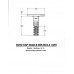 2 1/2" Flat Cast Brass Monument Marker w/Corrugated Stem (Stamped) 2 1/2" Flat Cast Brass Monument Marker w/Corrugated Stem (Stamped)