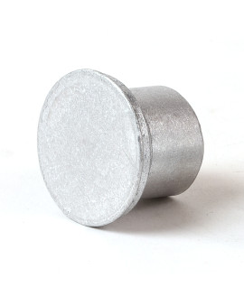 1 1/2" Flat Aluminum Cap for 5/8" Rebar