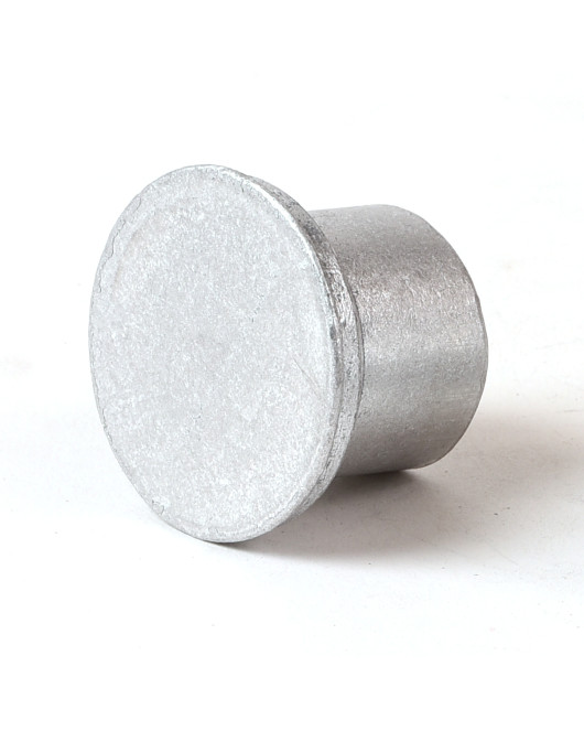 1 1/2" Flat Aluminum Cap for 5/8" Rebar