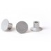 2" Flat Aluminum Cap for 1/2" Rebar