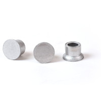 1 1/2" Flat Aluminum Cap for 3/4" Rebar