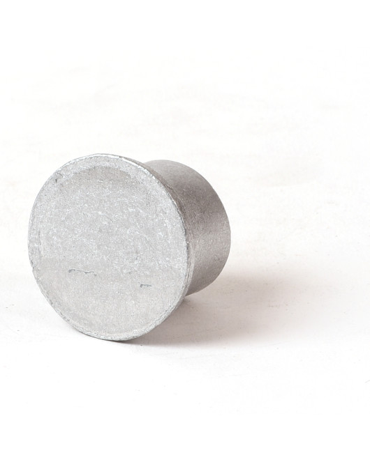 1 1/2" Flat Aluminum Cap for 3/4" Rebar