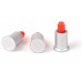 1 1/2" Flat Aluminum Cap for 1/2" Rebar with Plastic  Insert