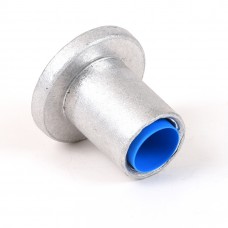 2" Flat Aluminum Cap for 3/4" Rebar with Plastic Insert 2" Flat Aluminum Cap for 3/4" Rebar with Plastic Insert