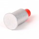 1 1/2" Flat Aluminum Cap for 5/8" Rebar with Plastic Insert