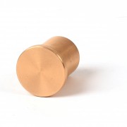 1 1/2" Flat Brass Cap for 5/8" Rebar Stamped with Plastic Insert