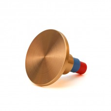 3" Flat Brass Cap for 5/8" Rebar with Plastic Insert 3" Flat Brass Cap for 5/8" Rebar with Plastic Insert