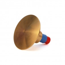 3 1/4" Dome Brass Cap for 1/2" Rebar with Plastic Insert 3 1/4" Dome Brass Cap for 1/2" Rebar with Plastic Insert