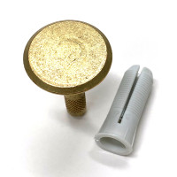 30mm Brass Marker w/Expansion Plug