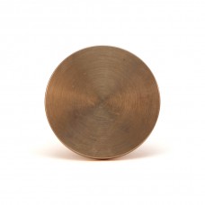 3 1/4" Flat Brass Cap for 3/4" Rebar with Plastic Insert 3 1/4" Flat Brass Cap for 3/4" Rebar with Plastic Insert