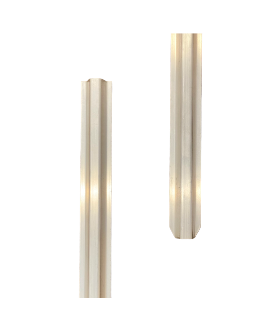 Aluminum 72" Delineator Posts - Points Only