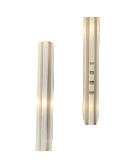 Aluminum 72" Delineator Posts - Points & Tabs Only
