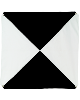 Aerial Target 48"x48" Iron Cross with Grommets