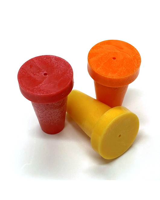 PERMAMARK Plastic Survey Markers for 3/8" Rebar or 1/2" pipe