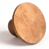 3 1/4" Brass Dome Plain Cap to Fit 9/16" Stainless Steel Monument