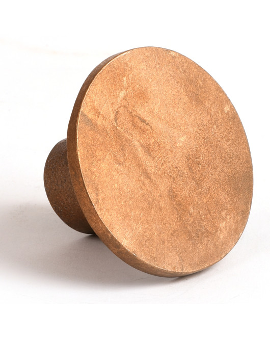 3 1/4" Brass Dome Plain Cap to Fit 9/16" Stainless Steel Monument