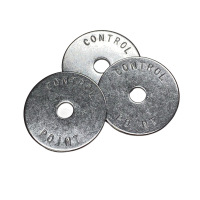 2" Aluminum Survey Washer (Stamped)