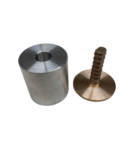 Aluminum Anvil For Concrete Markers Or Caps