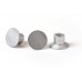 2" Flat Aluminum Cap for 5/8" Rebar