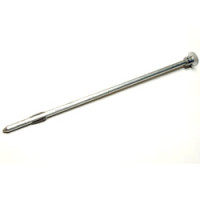 2 1/2" Dome Cap &amp; 5/8" x 24" Aluminum Rod with Spiral Flute