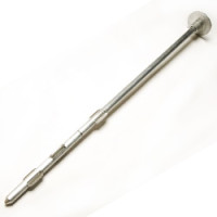 3 1/4" Flat Top Detachable Driving Rod w/30" x 3/4" Diameter Aluminum Rod
