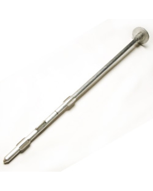 3 1/4" Dome Top Detachable Driving Rod w/30" x 3/4" Diameter Aluminum Rod