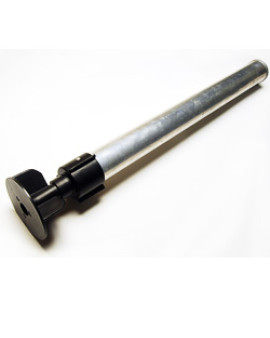 2 1/2" Flat Top w/30" x 2 3/8" O.D. Aluminum Pipe