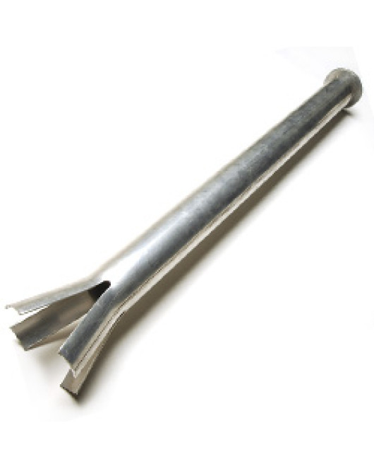 2 1/2" Flat Top w/30" x 2 3/8" O.D. Aluminum Pipe