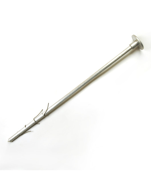 3/4" x 36" Aluminum Power Grip Rod Monument w/2 Grippers.