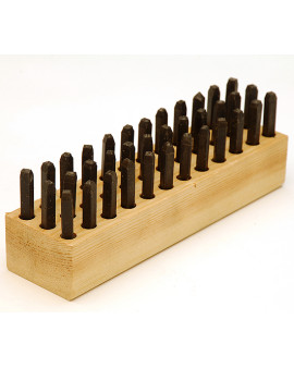 Combination Letter and Number Stamp 1/16" Size