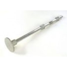 36" x 3/4" Dia. Triple-Fluted Driving Stake with 2" Flat Cap 36" x 3/4" Dia. Triple-Fluted Driving Stake with 2" Flat Cap