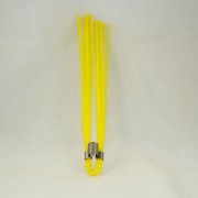 Yellow 6" Marking Whiskers - QTY of 100